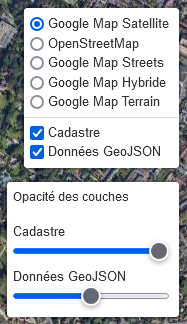 Exemple de contrôle de carte